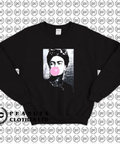 Frida Kahlo Bubble Gum Sweatshirt