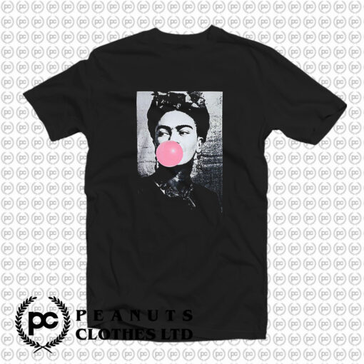 Frida Kahlo Bubble Gum T Shirt