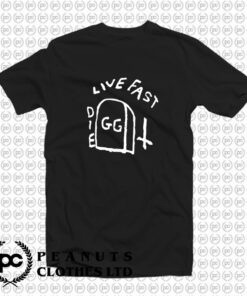 Gg Allin Live Fast Die T Shirt