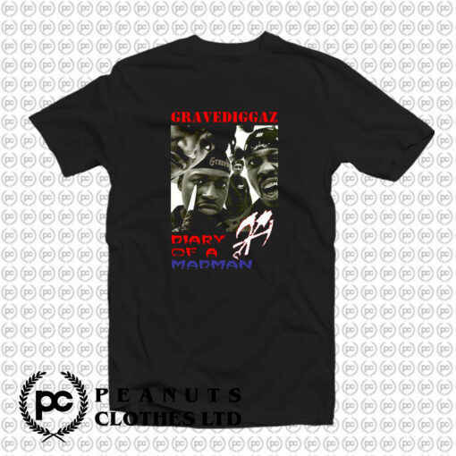 Gravediggaz Diary Of A Madman T Shirt