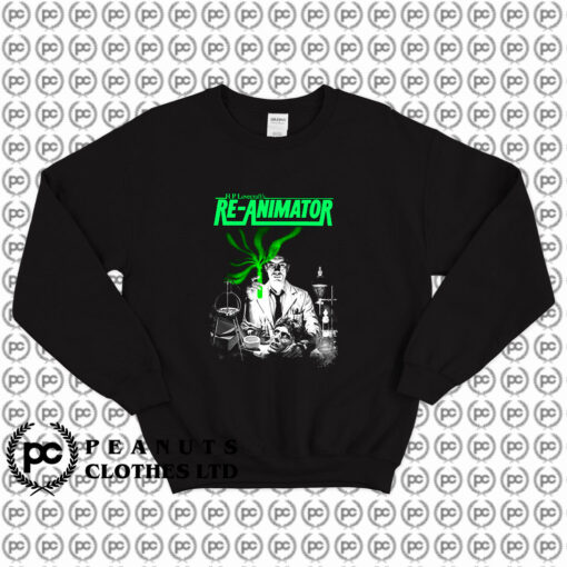 H P Lovecrafts Re Animator Movie Sweatshirt