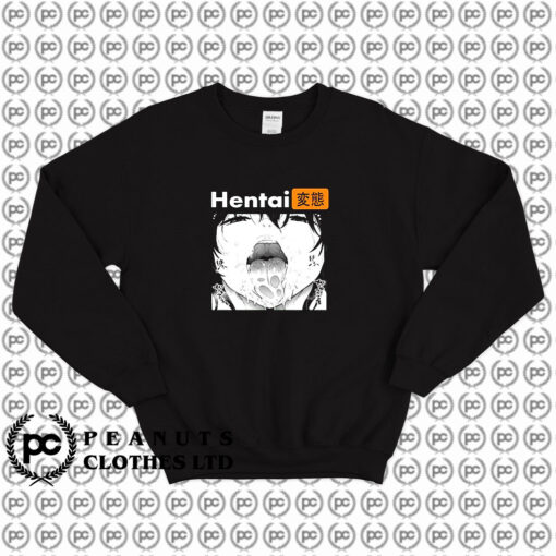 HEntai Manga Ahegao Anime Sweatshirt