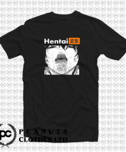 HEntai Manga Ahegao Anime T Shirt