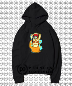 Jinkies And Scooby Doo Velma Tatoo Hoodie