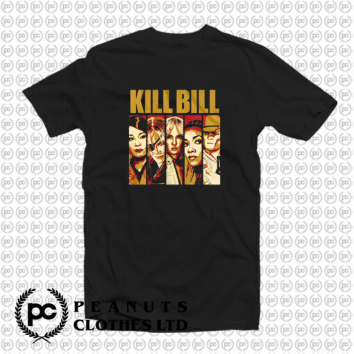 Kill Bill Lineup Character T Shirt