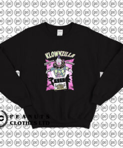 Killer Klowns From Outer Space Klownzilla Sweatshirt