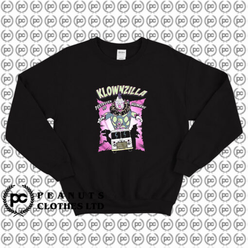 Killer Klowns From Outer Space Klownzilla Sweatshirt