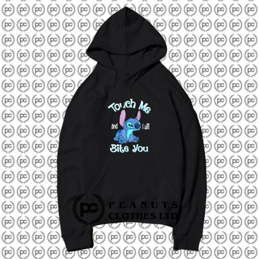 Lilo Stitch Touch Me And I Will Bite You Hoodie