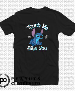 Lilo Stitch Touch Me And I Will Bite You T Shirt