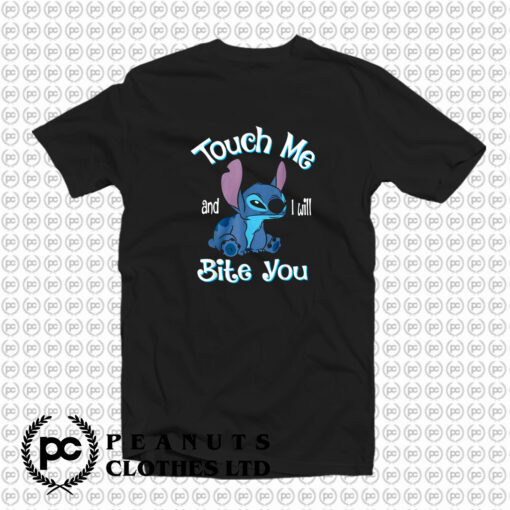 Lilo Stitch Touch Me And I Will Bite You T Shirt