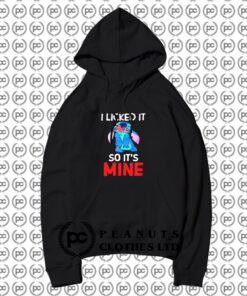 Lilo and Stitch Ohana I Licked It So Its Mine Hoodie