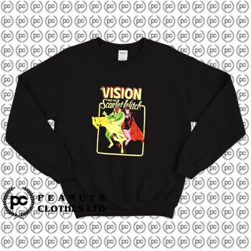 Marvel WandaVision The Vision And The Scarlet Witch Sweatshirt