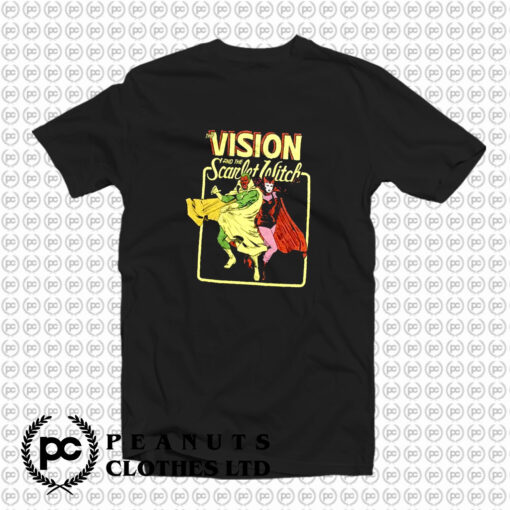 Marvel WandaVision The Vision And The Scarlet Witch T Shirt