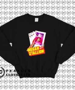 Megan thee Stallion Playing Card Sweatshirt