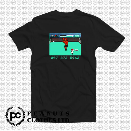 Mike Tysons Punch out Retro Video Game T Shirt