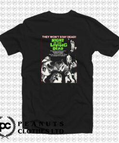 Night of the Living Dead Classic Horror T Shirt