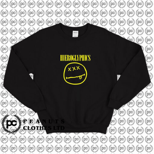 Nirvana Hieroglyphics Parody Sweatshirt