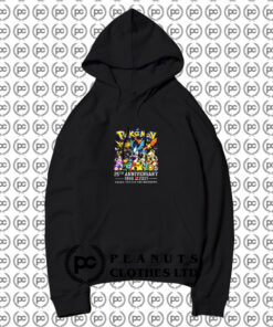 Pokemon 25th Anniversary Characters Hoodie