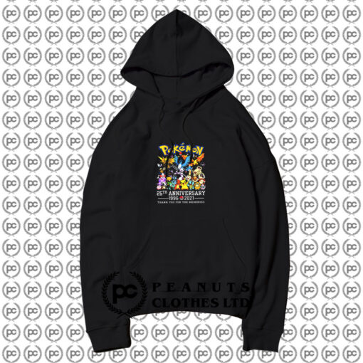 Pokemon 25th Anniversary Characters Hoodie