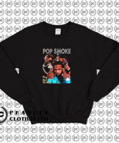 Pop Smoke Black Vintage Sweatshirt