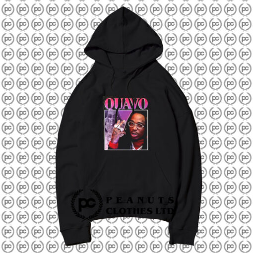 Quavo Vintage Rapper Homage Hoodie