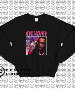 Quavo Vintage Rapper Homage Sweatshirt