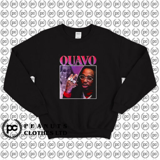 Quavo Vintage Rapper Homage Sweatshirt