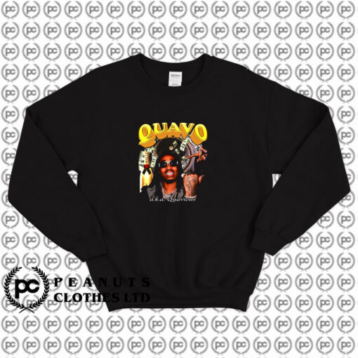 Quavo of The Migos Culture Black Sweatshirt