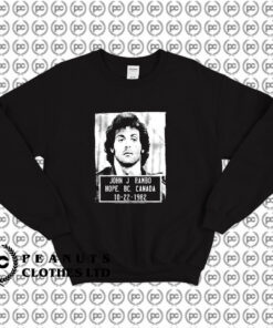 Rambo First Blood Mugshot Sweatshirt