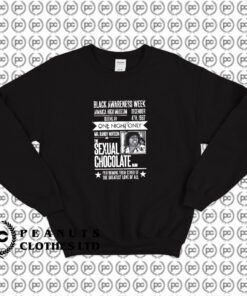 Randy Watson and the Sexual Chocolate Sweatshirt