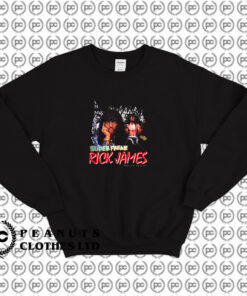 Rick James Super Freak Black Sweatshirt