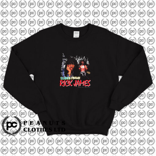 Rick James Super Freak Black Sweatshirt