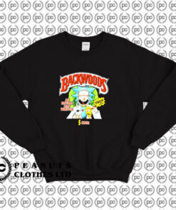 Rick Morty Backwoods All Natural Leaf Sweatshirt