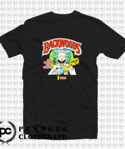 Rick Morty Backwoods All Natural Leaf T Shirt