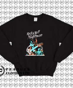 Rocknroll Nightmare Horror Movie Sweatshirt