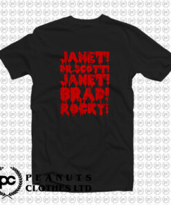 Rocky Horror Janet Brad T Shirt