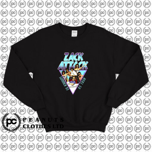 Saved By the Bell Zack Attack US Tour Sweatshirt