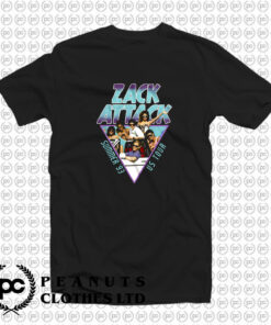 Saved By the Bell Zack Attack US Tour T Shirt