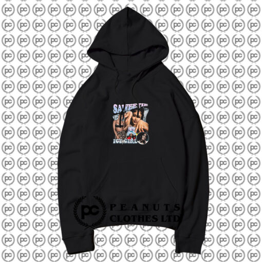 Saweetie Icy Girl Black Hoodie