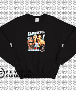 Saweetie Icy Girl Black Sweatshirt