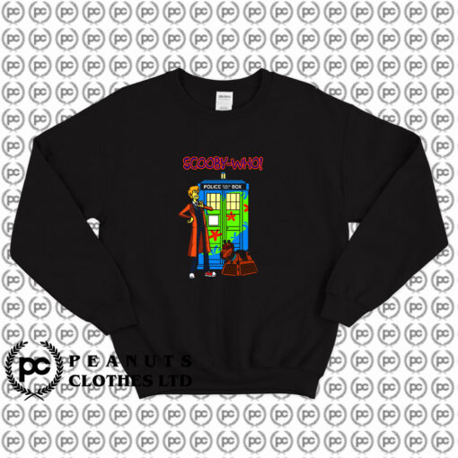 Scooby Who Doctor Who x Scooby Doo Shaggy Sweatshirt