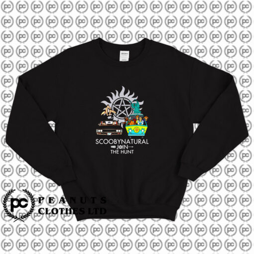 Scoobynatural Join The Hunt Supernatural Sam Dean Winchester Sweatshirt