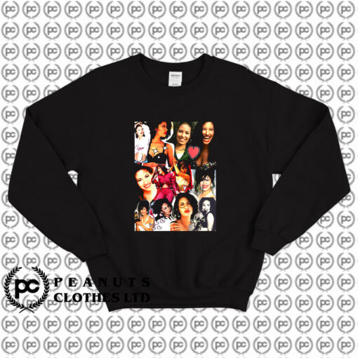 Selena Quintanilla Collage Sweatshirt