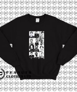 Serial Killers Manson Dahmer Gacy Mugshot Sweatshirt