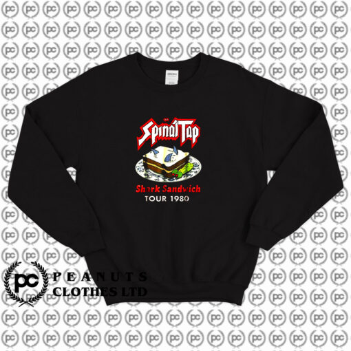 Shark Sandwich Tour 1980 Of Spinal Tap Sweatshirt