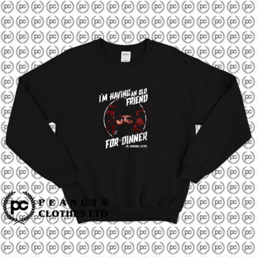 Silence of the Lambs Friend For Dinner Sweatshirt