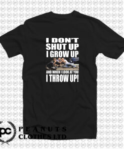 Stand By Me Movie I Dont Shut Up T Shirt