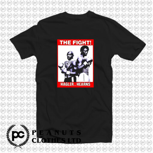 The Fight Marvin Hagler Vs Tommy Hearns T Shirt