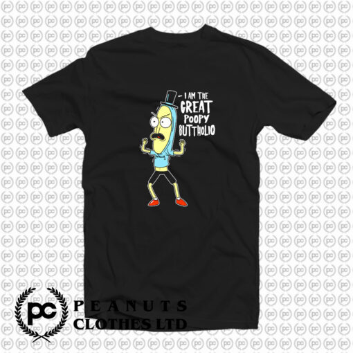 The Great Poopy Buttholio T Shirt