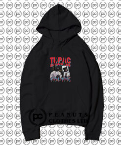 Tupac Shakur Vintage Bootlag Rap Hoodie